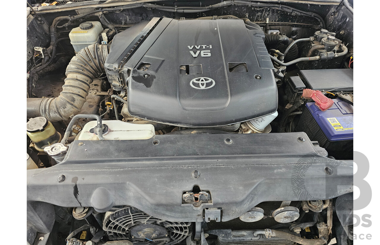 3/2007 Toyota Landcruiser Prado Grande (4x4) GRJ120R 07 UPGRADE 4d Wagon Grey 4.0L