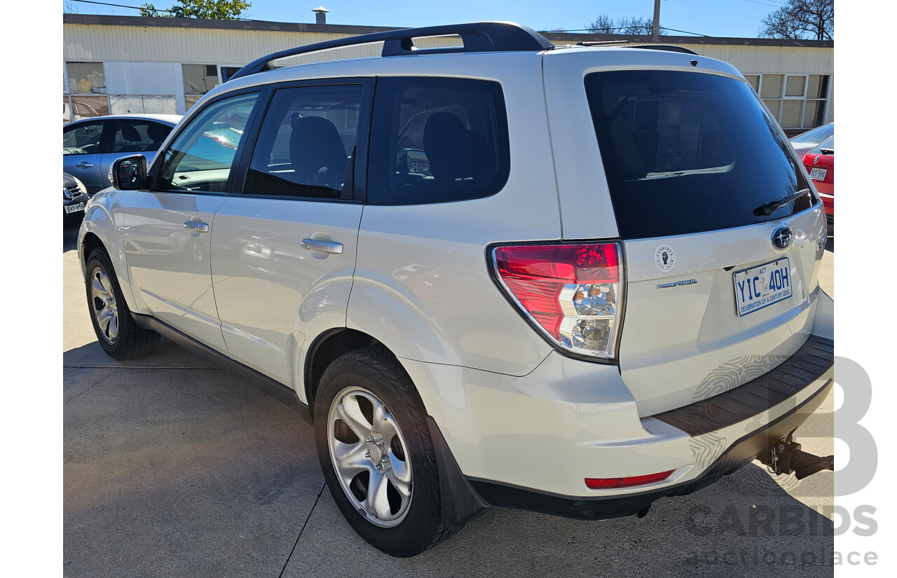 09/2011 Subaru Forester X 2.5L Pearl White