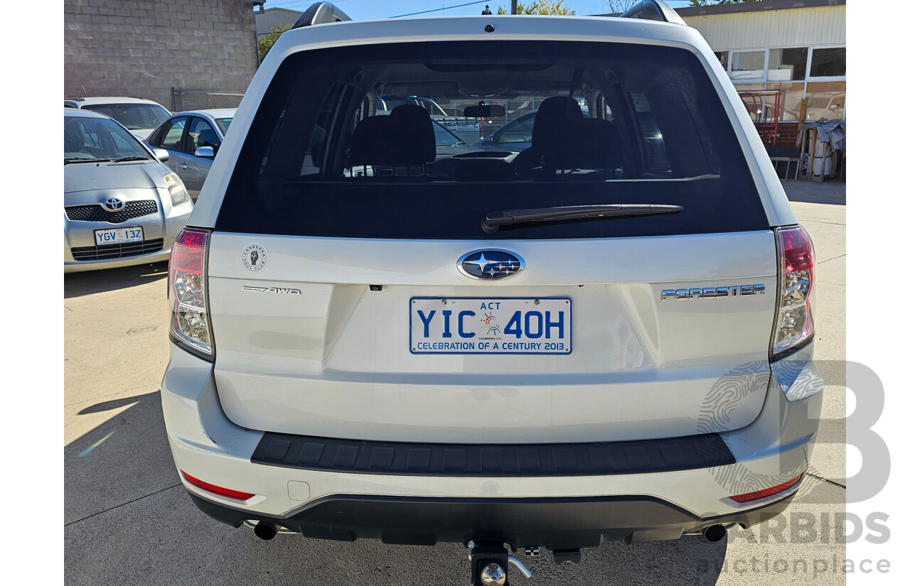 09/2011 Subaru Forester X 2.5L Pearl White