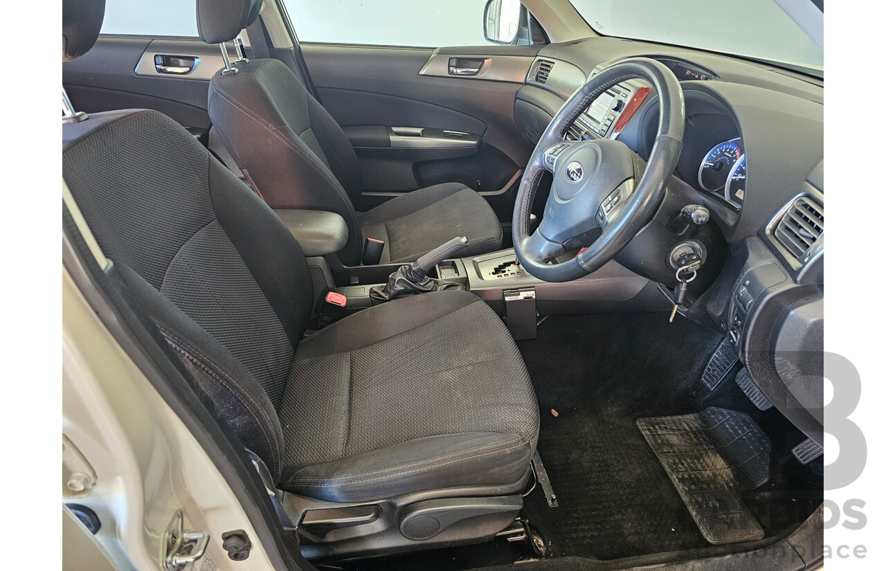 09/2011 Subaru Forester X 2.5L Pearl White