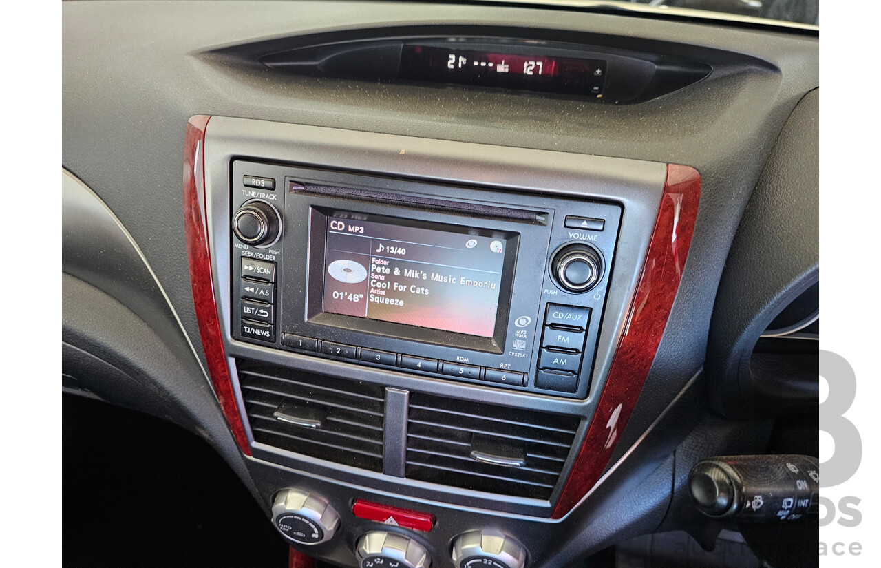 09/2011 Subaru Forester X 2.5L Pearl White