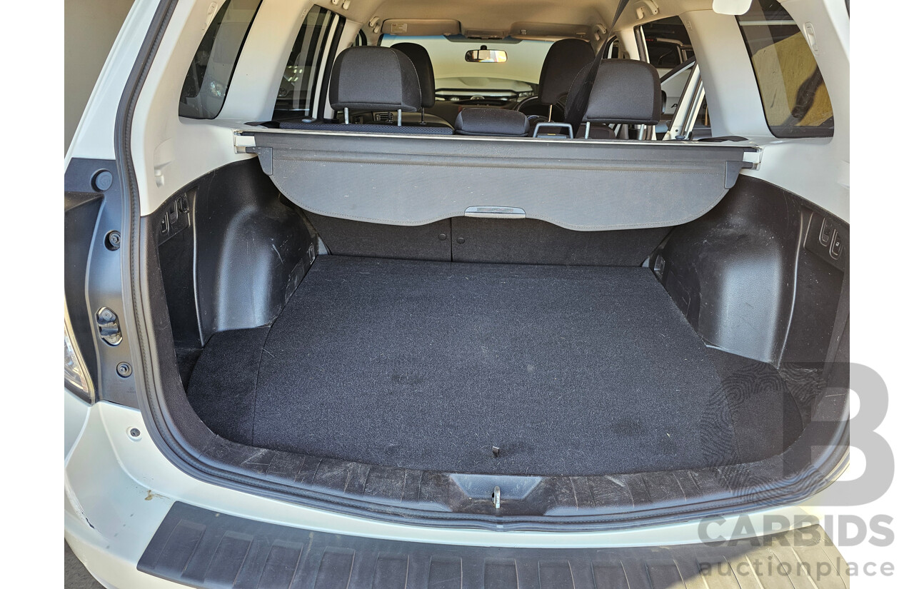 09/2011 Subaru Forester X 2.5L Pearl White