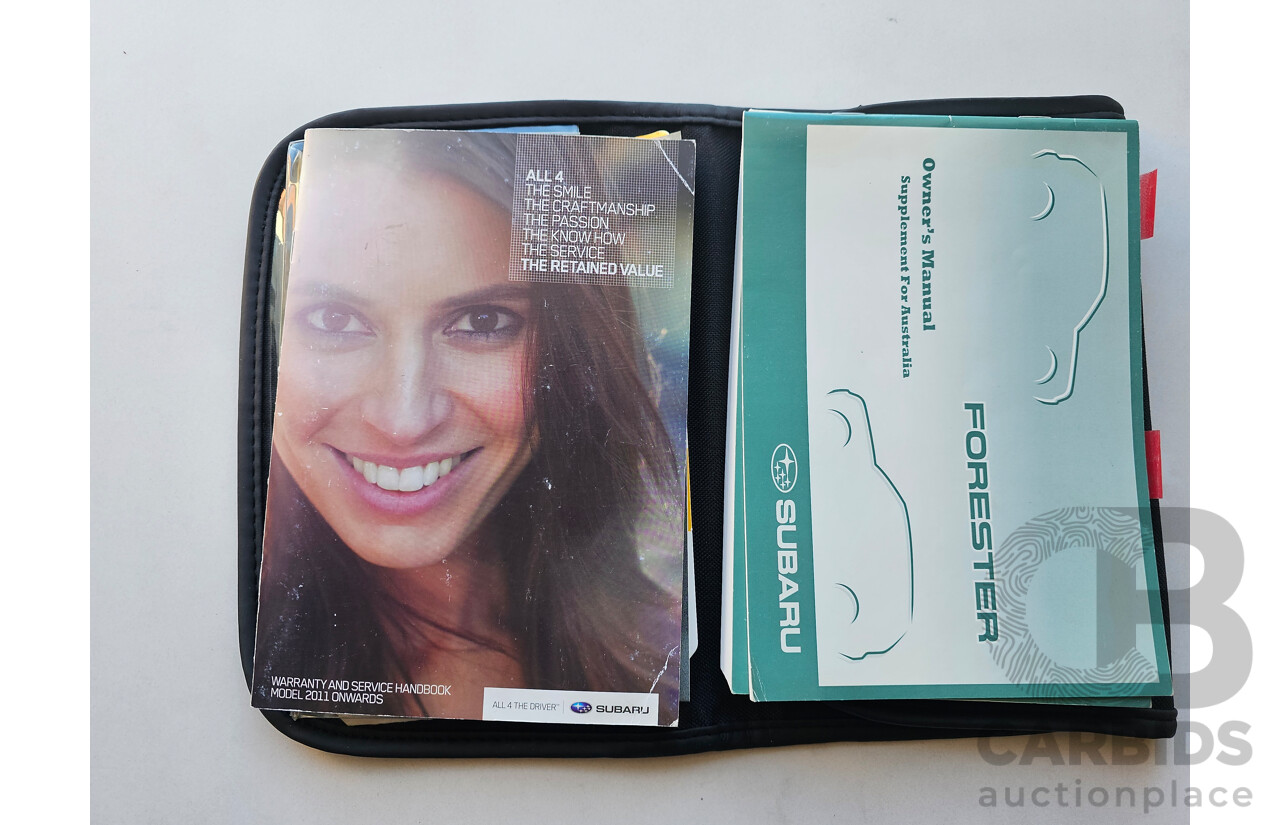 09/2011 Subaru Forester X 2.5L Pearl White