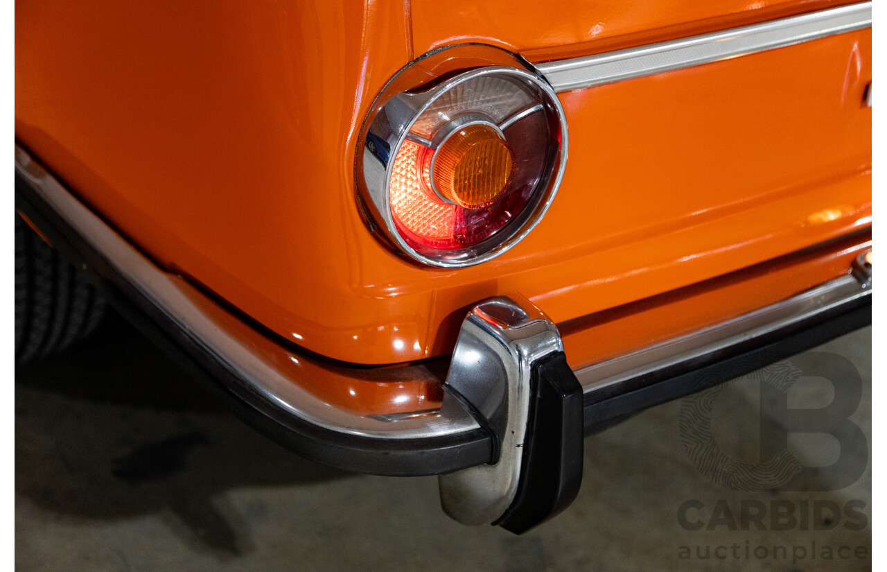 1/1971 BMW 1602 2d Coupe Inka Orange 1.6L
