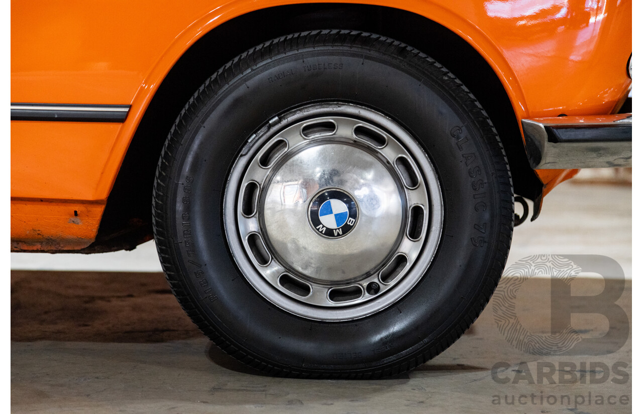 1/1971 BMW 1602 2d Coupe Inka Orange 1.6L