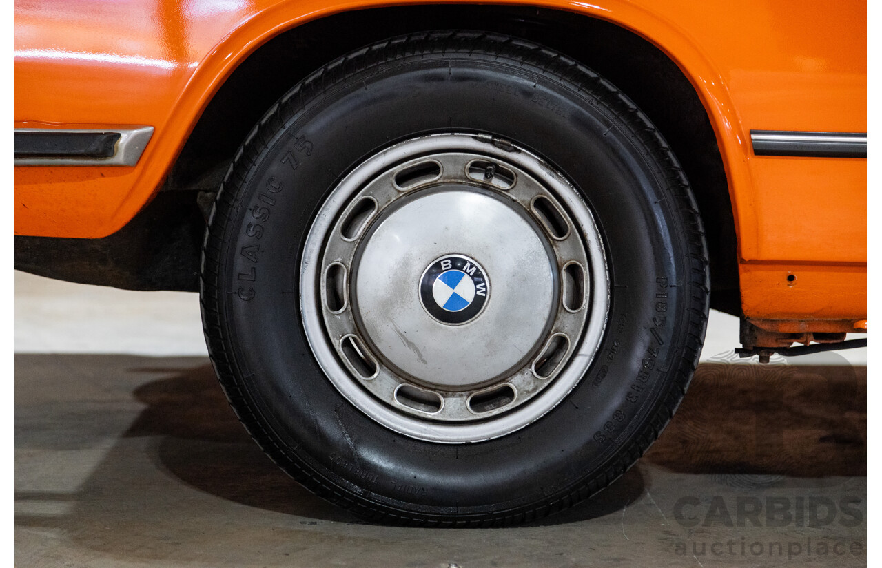 1/1971 BMW 1602 2d Coupe Inka Orange 1.6L