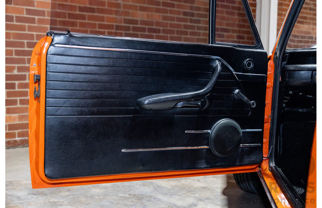 1/1971 BMW 1602 2d Coupe Inka Orange 1.6L