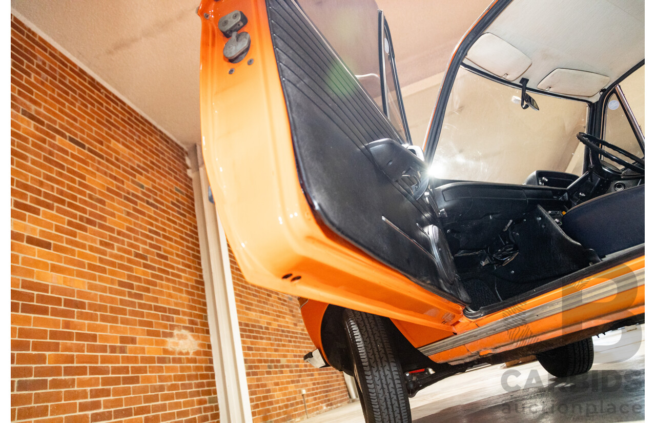 1/1971 BMW 1602 2d Coupe Inka Orange 1.6L