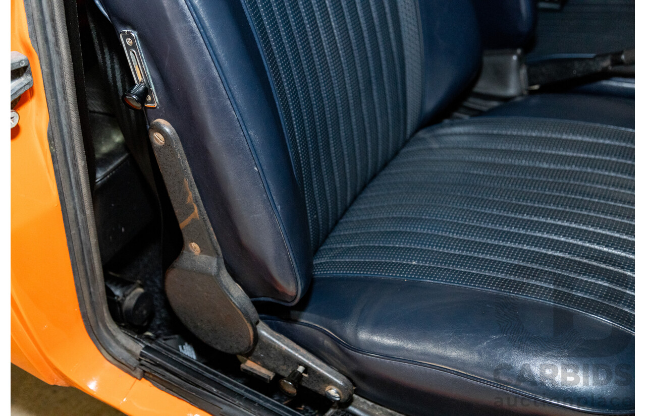 1/1971 BMW 1602 2d Coupe Inka Orange 1.6L