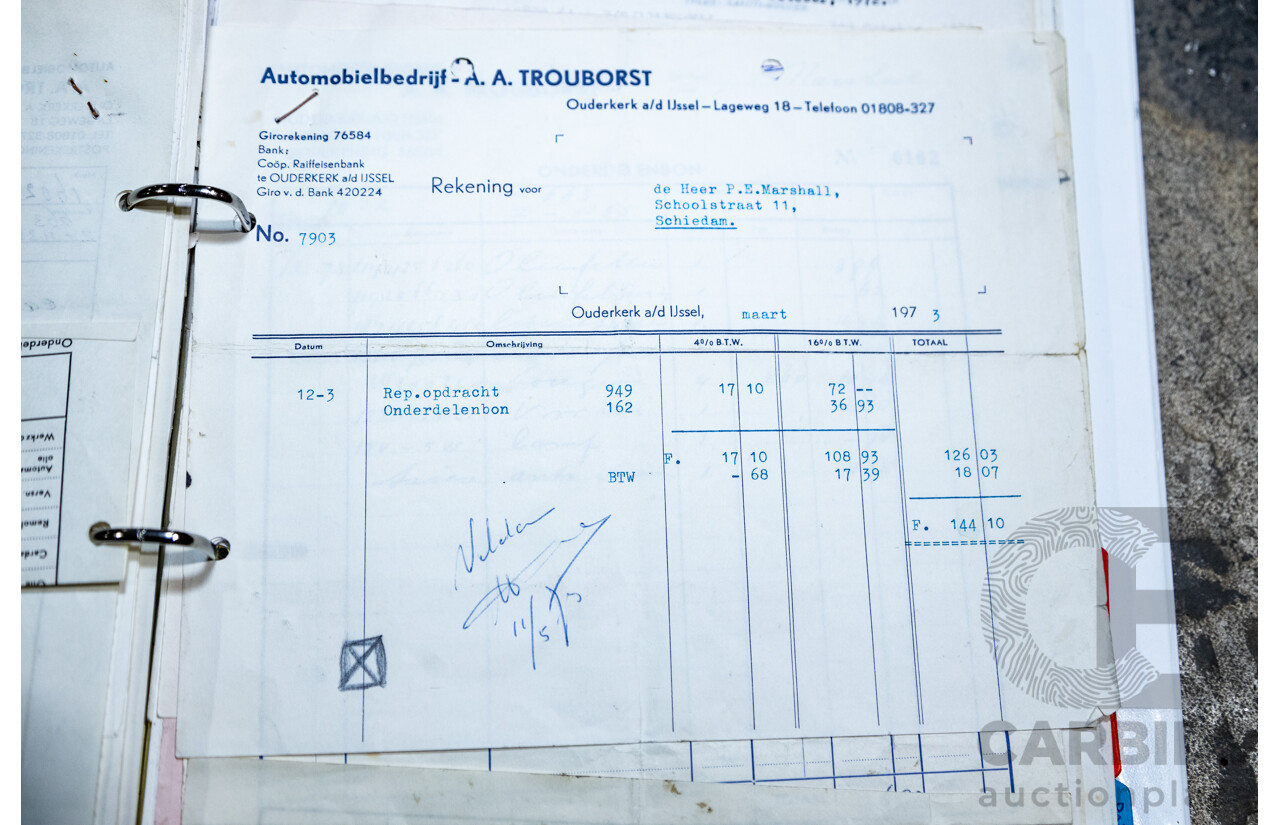 1/1971 BMW 1602 2d Coupe Inka Orange 1.6L