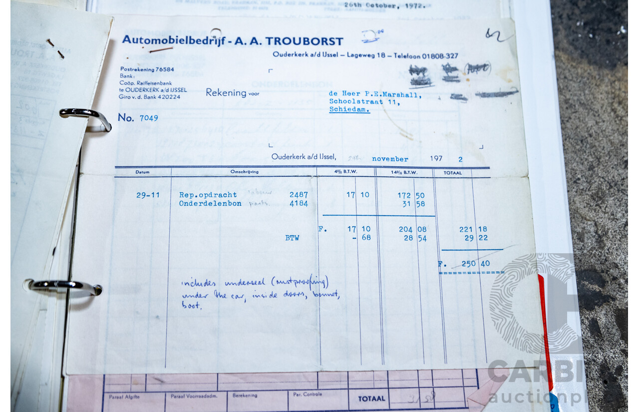 1/1971 BMW 1602 2d Coupe Inka Orange 1.6L