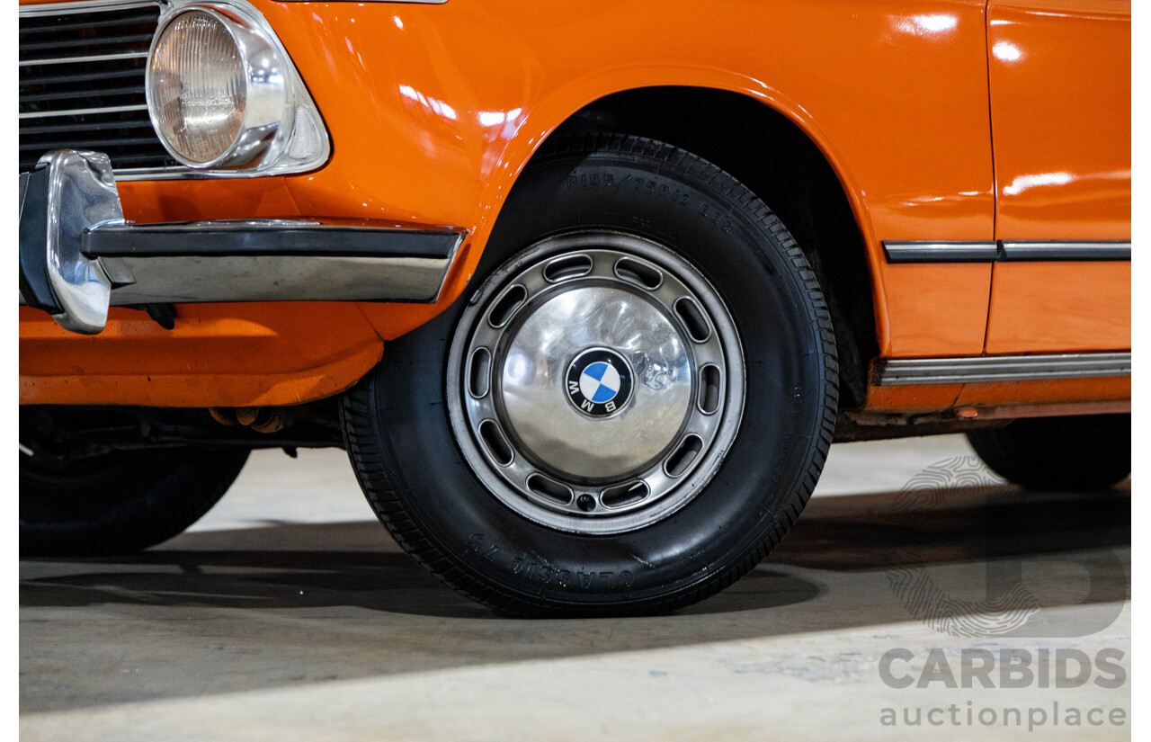 1/1971 BMW 1602 2d Coupe Inka Orange 1.6L