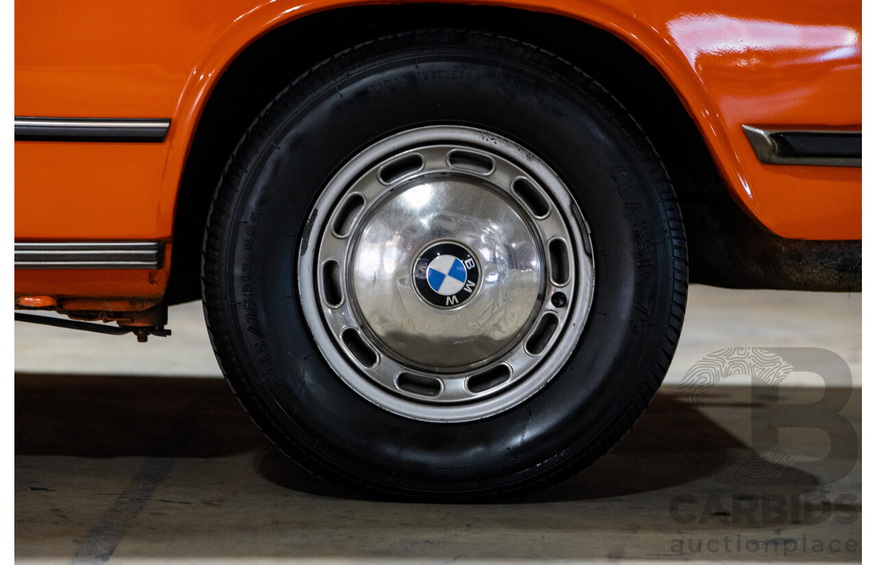 1/1971 BMW 1602 2d Coupe Inka Orange 1.6L