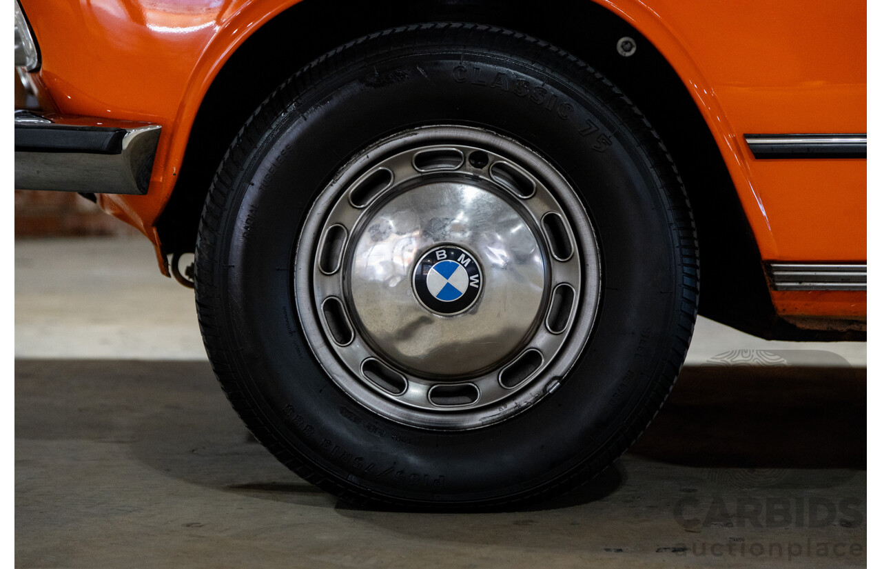 1/1971 BMW 1602 2d Coupe Inka Orange 1.6L
