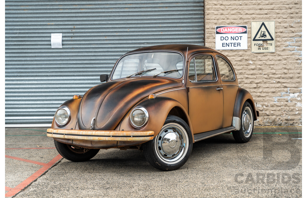 4/1970 Volkswagen 1500 Beetle 2d Sedan Brown 1.5L