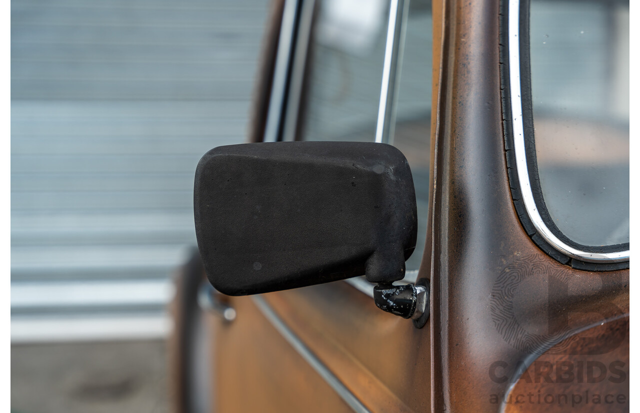 4/1970 Volkswagen 1500 Beetle 2d Sedan Brown 1.5L