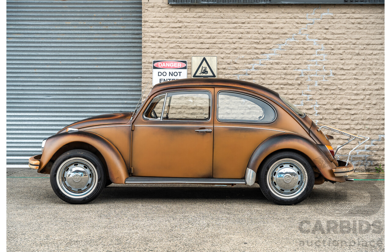 4/1970 Volkswagen 1500 Beetle 2d Sedan Brown 1.5L