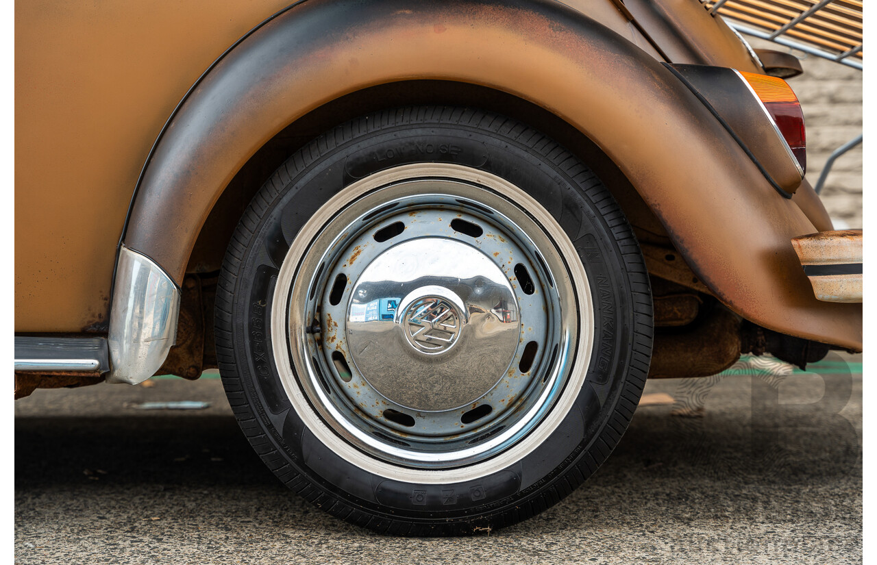 4/1970 Volkswagen 1500 Beetle 2d Sedan Brown 1.5L