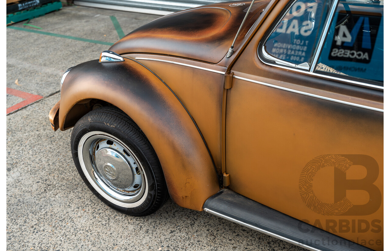 4/1970 Volkswagen 1500 Beetle 2d Sedan Brown 1.5L