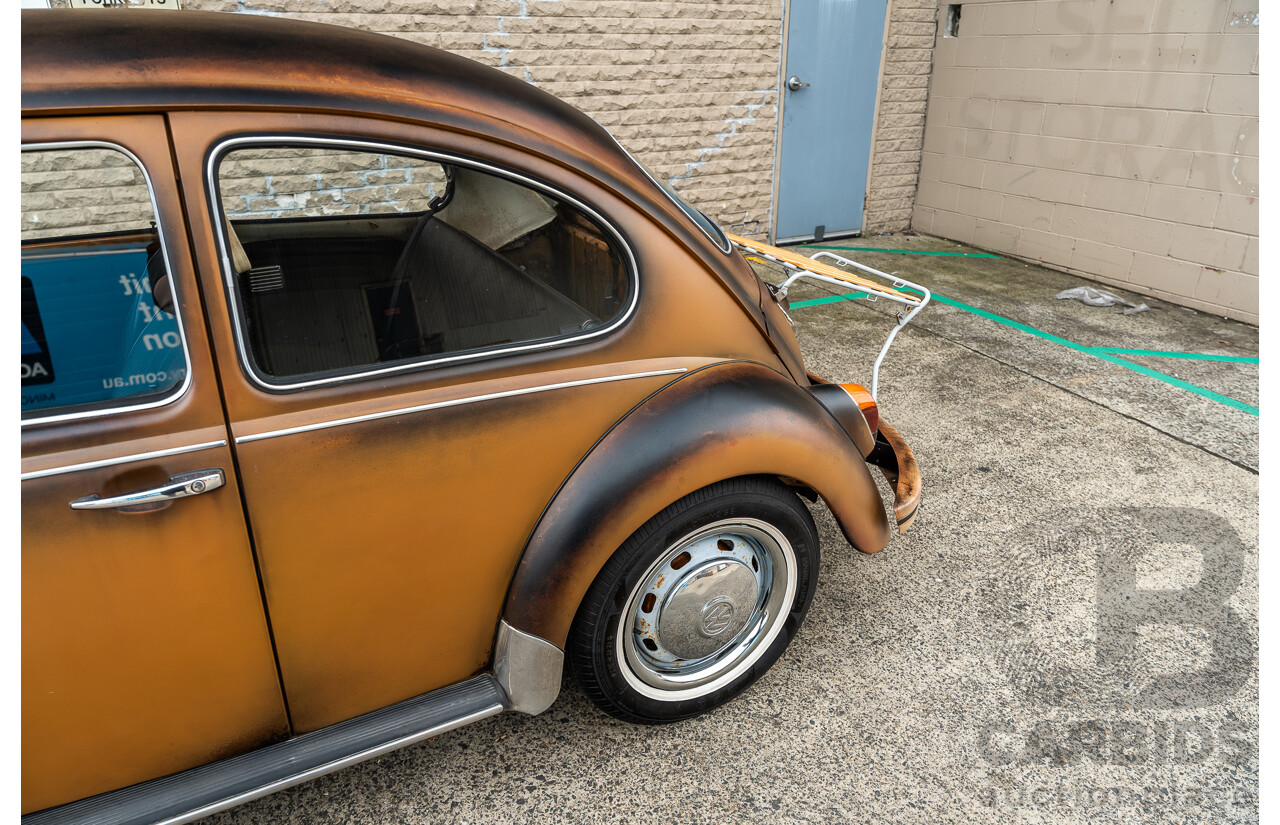4/1970 Volkswagen 1500 Beetle 2d Sedan Brown 1.5L
