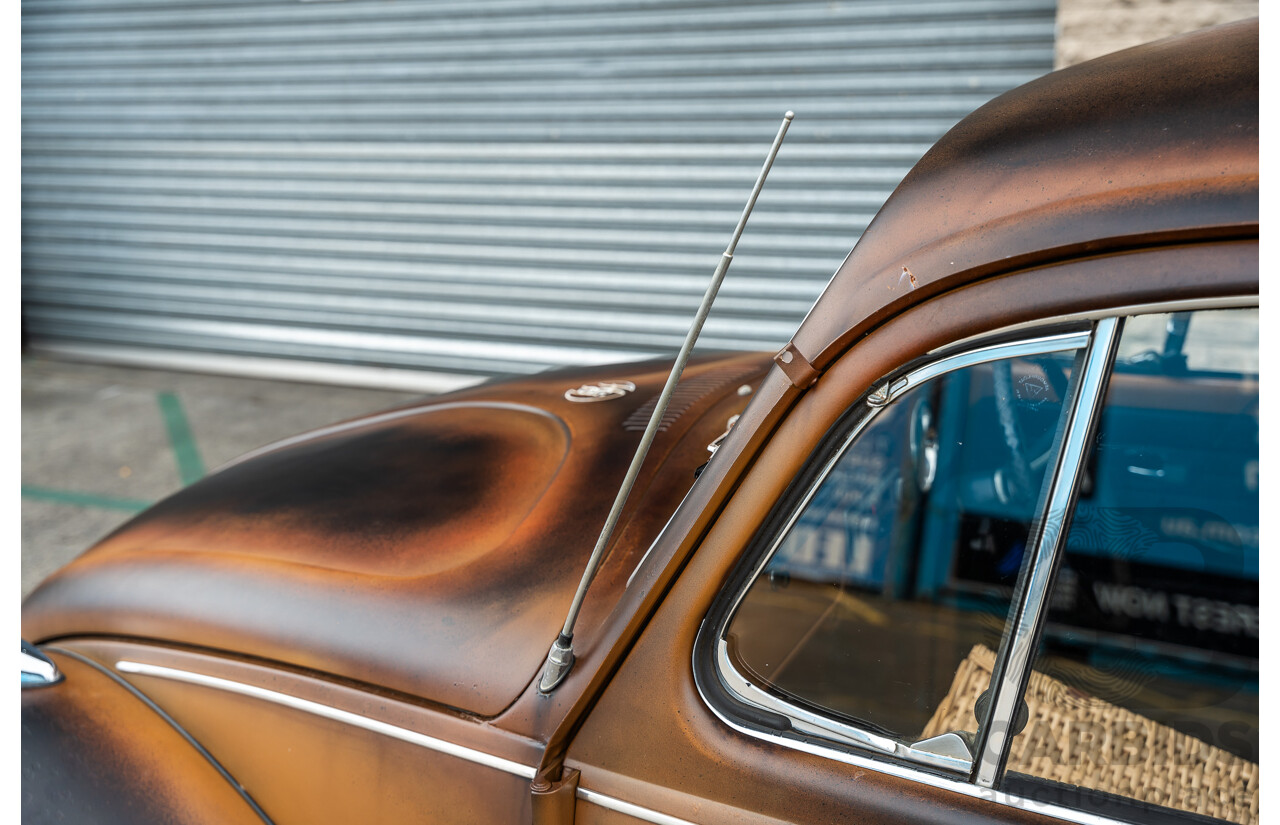 4/1970 Volkswagen 1500 Beetle 2d Sedan Brown 1.5L