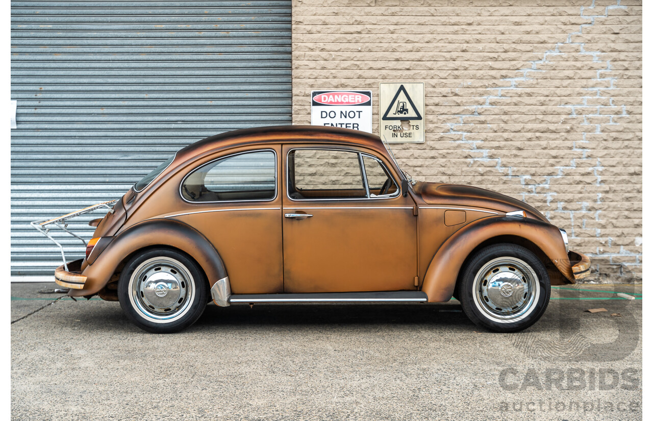 4/1970 Volkswagen 1500 Beetle 2d Sedan Brown 1.5L