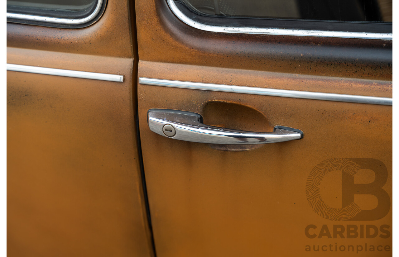 4/1970 Volkswagen 1500 Beetle 2d Sedan Brown 1.5L