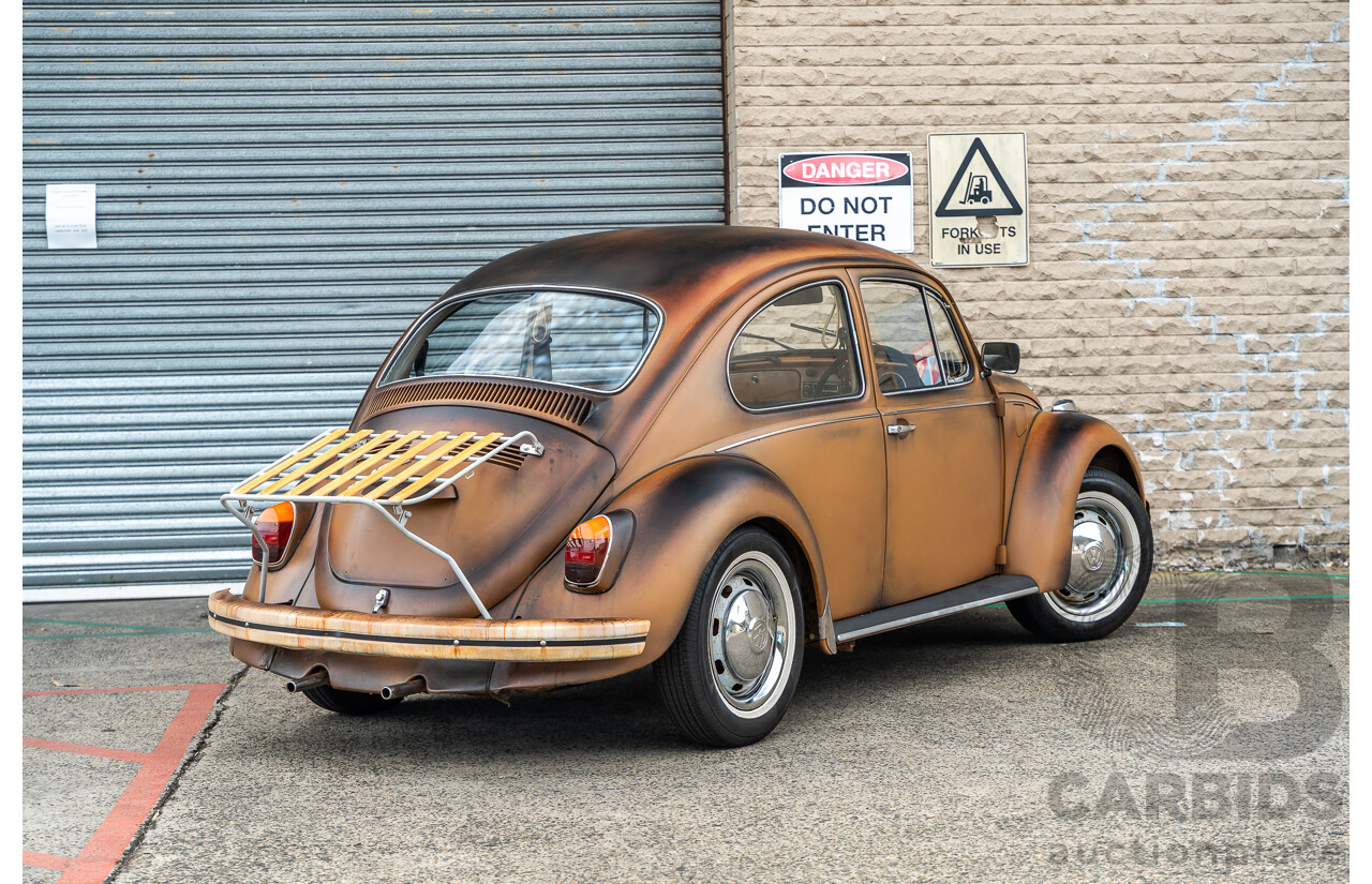 4/1970 Volkswagen 1500 Beetle 2d Sedan Brown 1.5L