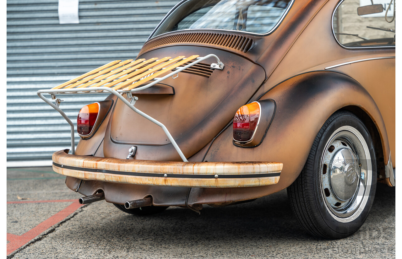 4/1970 Volkswagen 1500 Beetle 2d Sedan Brown 1.5L