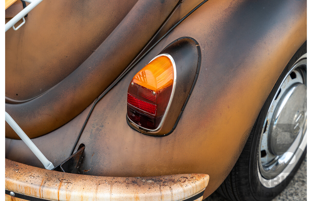 4/1970 Volkswagen 1500 Beetle 2d Sedan Brown 1.5L