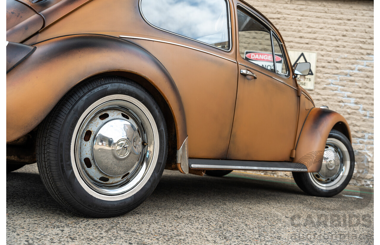 4/1970 Volkswagen 1500 Beetle 2d Sedan Brown 1.5L