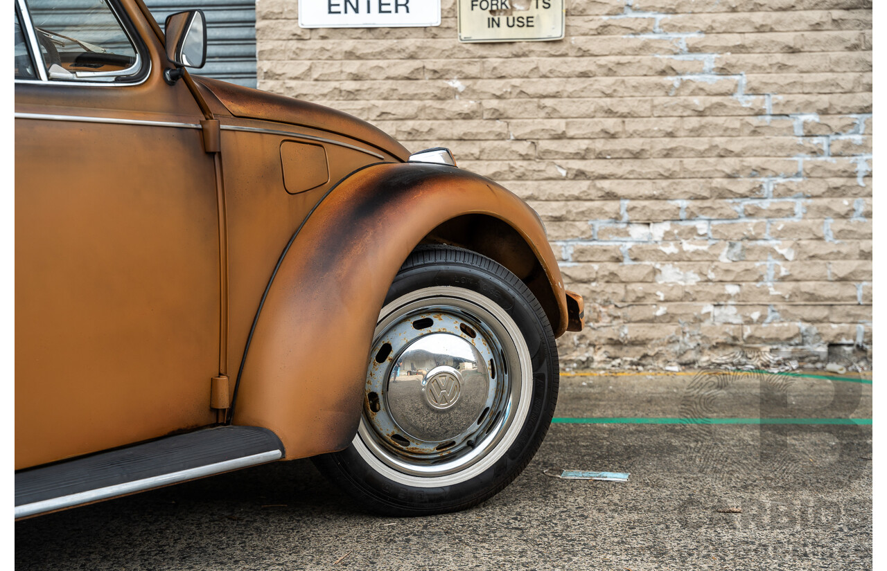 4/1970 Volkswagen 1500 Beetle 2d Sedan Brown 1.5L