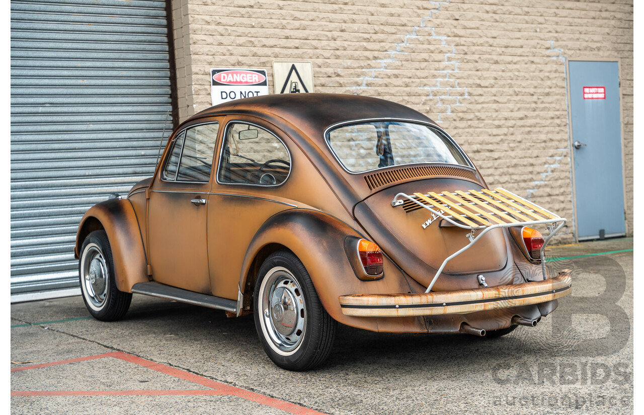 4/1970 Volkswagen 1500 Beetle 2d Sedan Brown 1.5L