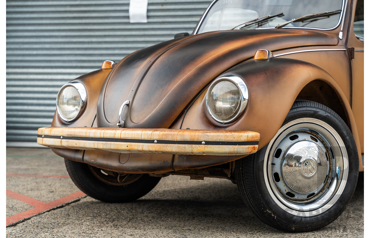 4/1970 Volkswagen 1500 Beetle 2d Sedan Brown 1.5L
