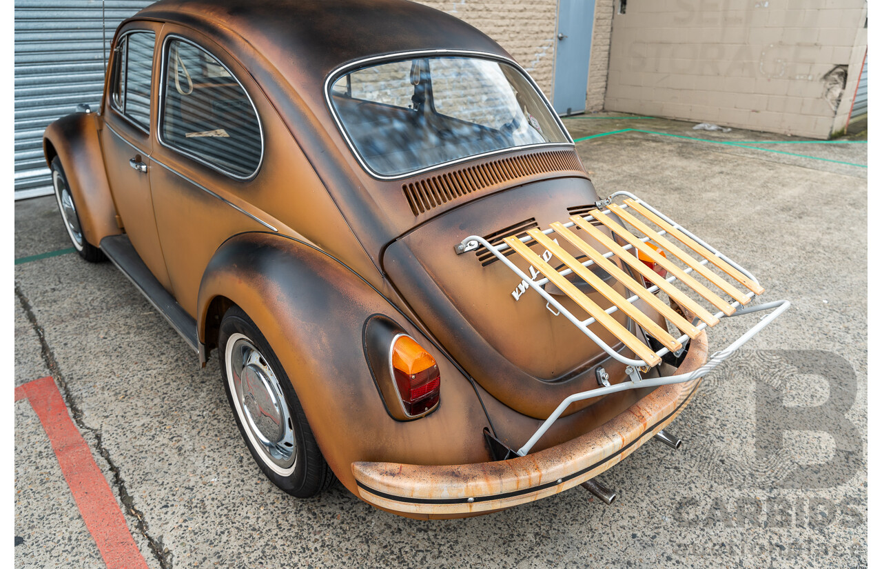 4/1970 Volkswagen 1500 Beetle 2d Sedan Brown 1.5L