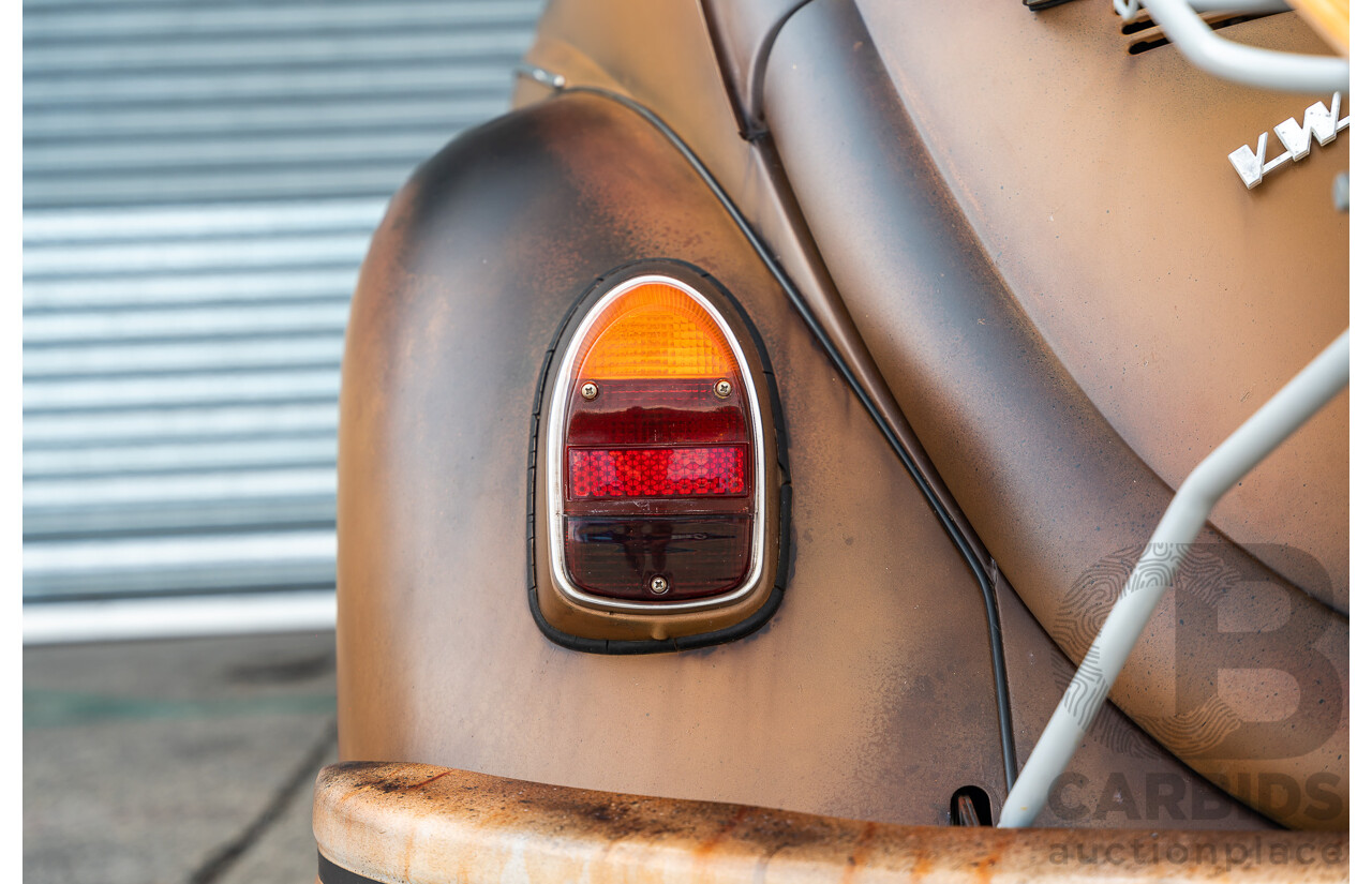 4/1970 Volkswagen 1500 Beetle 2d Sedan Brown 1.5L