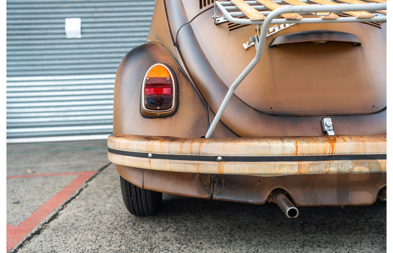 4/1970 Volkswagen 1500 Beetle 2d Sedan Brown 1.5L