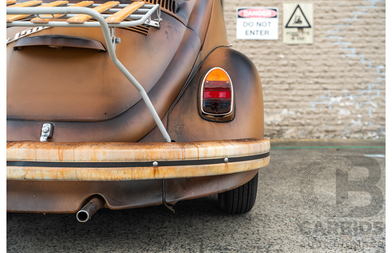 4/1970 Volkswagen 1500 Beetle 2d Sedan Brown 1.5L