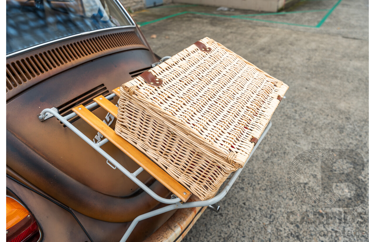 4/1970 Volkswagen 1500 Beetle 2d Sedan Brown 1.5L