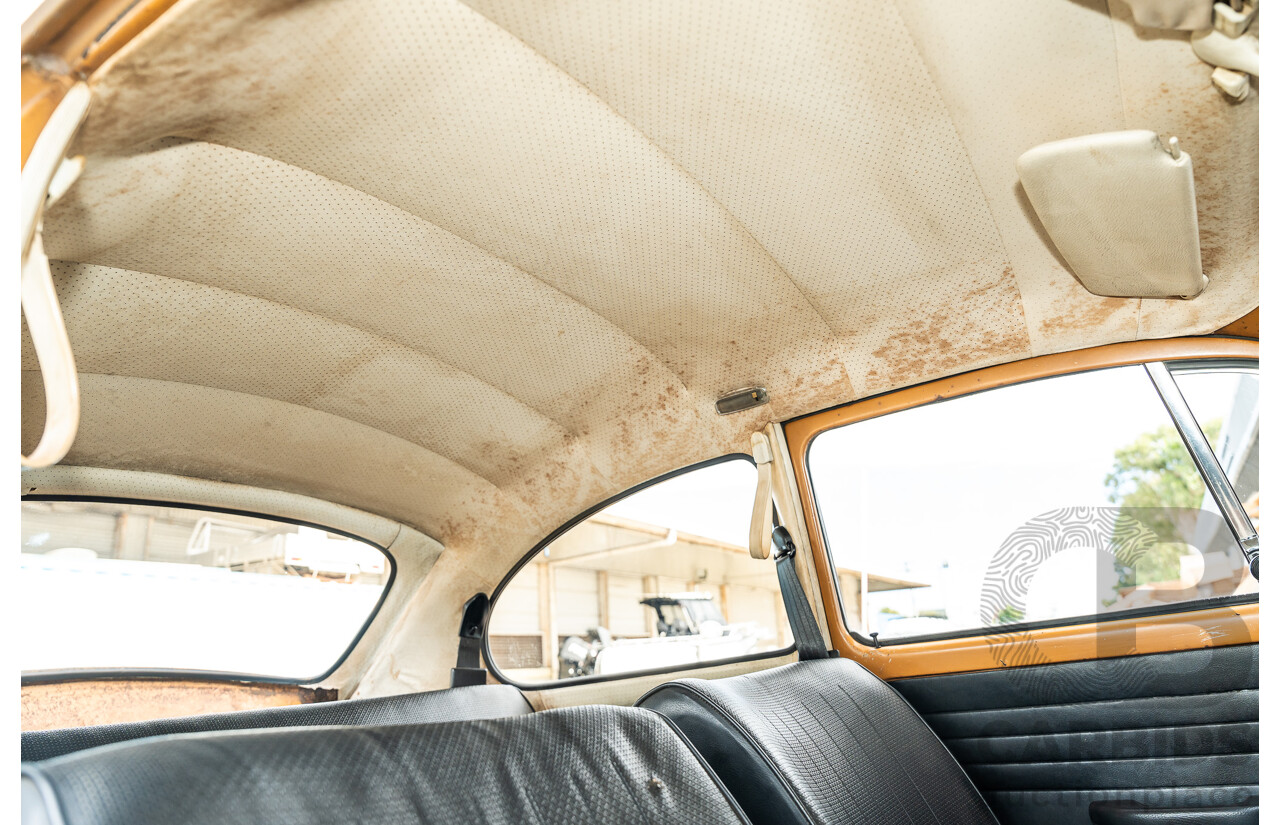 4/1970 Volkswagen 1500 Beetle 2d Sedan Brown 1.5L