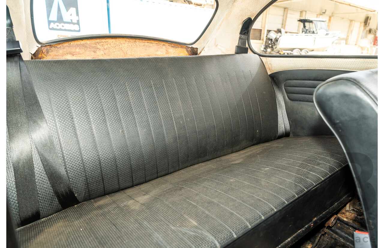 4/1970 Volkswagen 1500 Beetle 2d Sedan Brown 1.5L