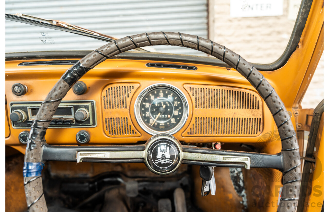 4/1970 Volkswagen 1500 Beetle 2d Sedan Brown 1.5L