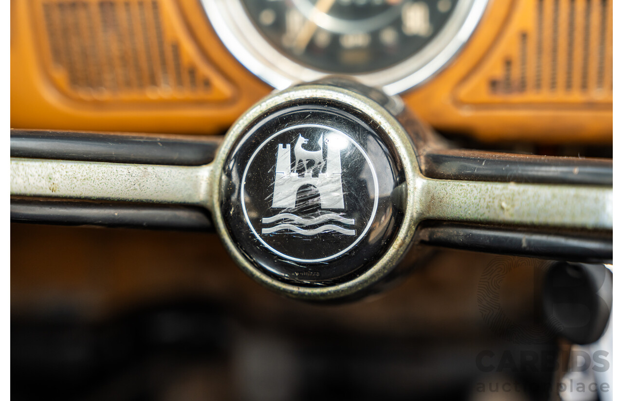 4/1970 Volkswagen 1500 Beetle 2d Sedan Brown 1.5L