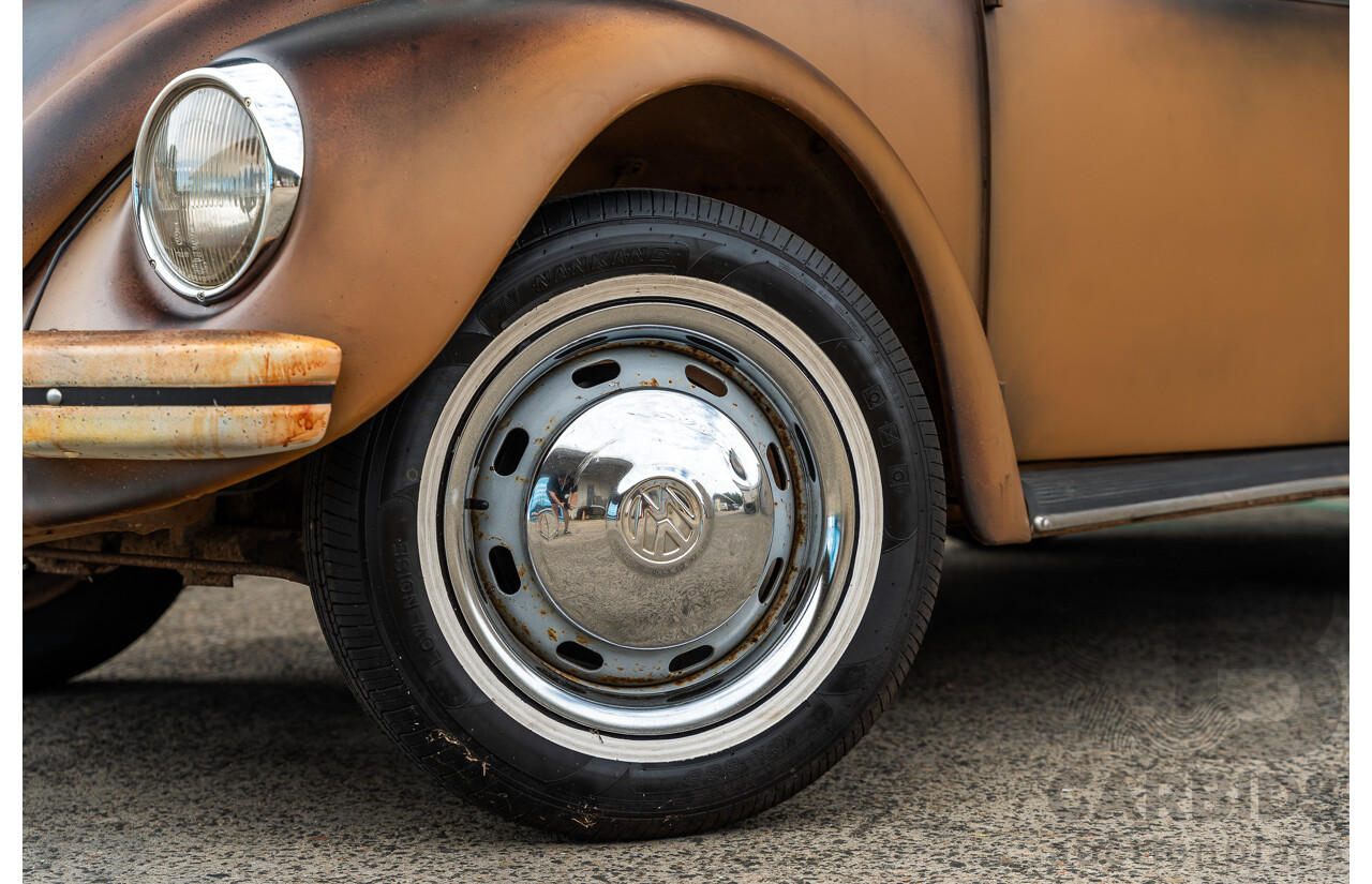 4/1970 Volkswagen 1500 Beetle 2d Sedan Brown 1.5L
