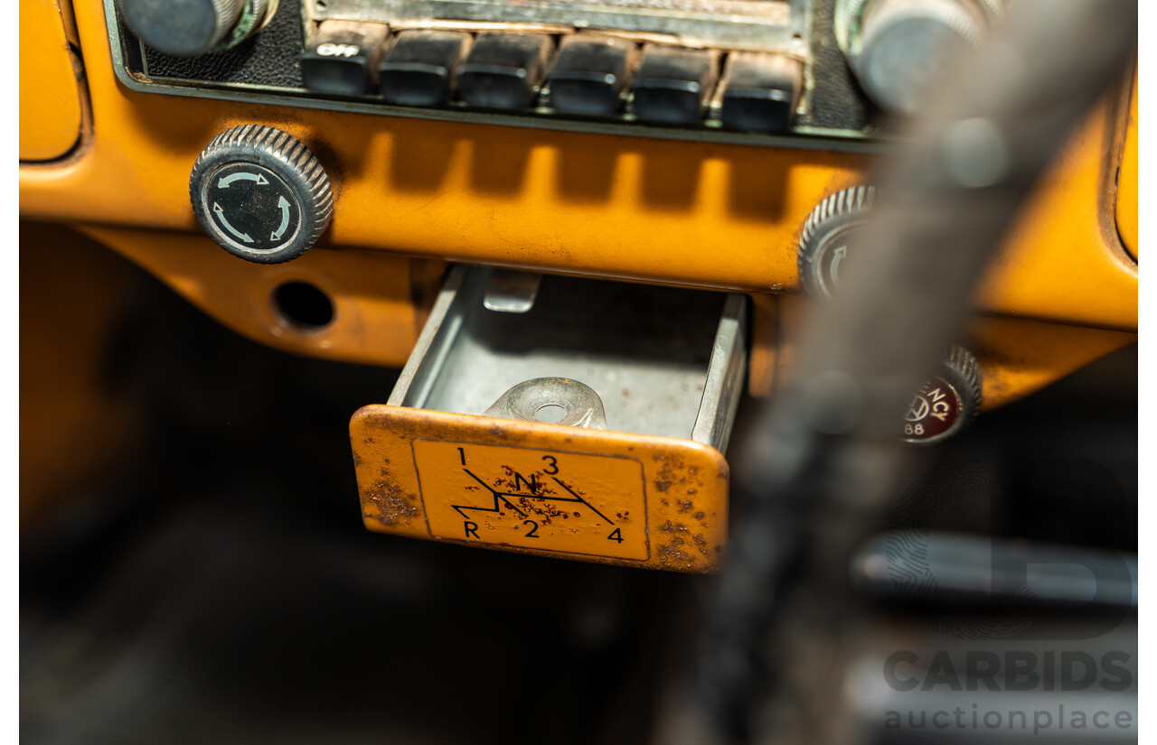 4/1970 Volkswagen 1500 Beetle 2d Sedan Brown 1.5L