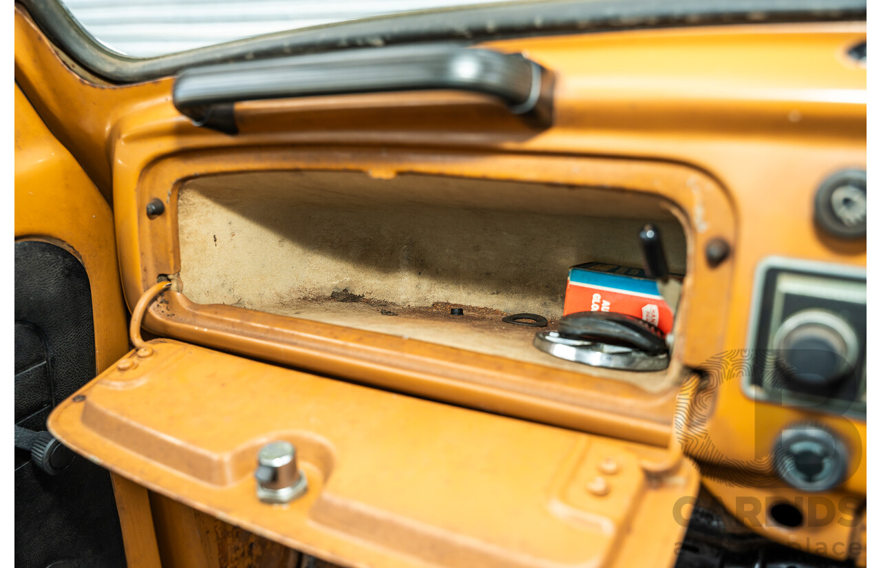 4/1970 Volkswagen 1500 Beetle 2d Sedan Brown 1.5L