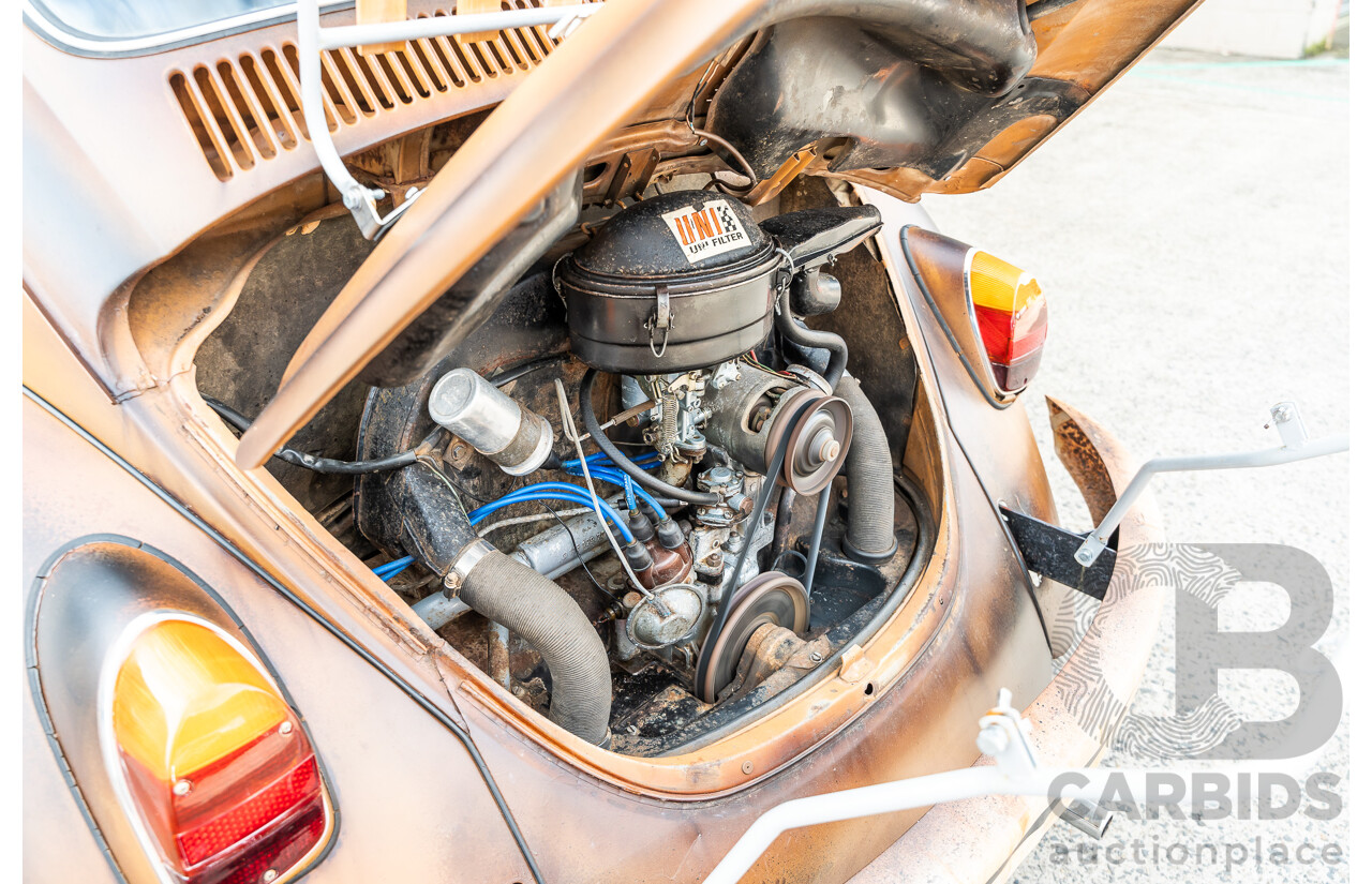 4/1970 Volkswagen 1500 Beetle 2d Sedan Brown 1.5L