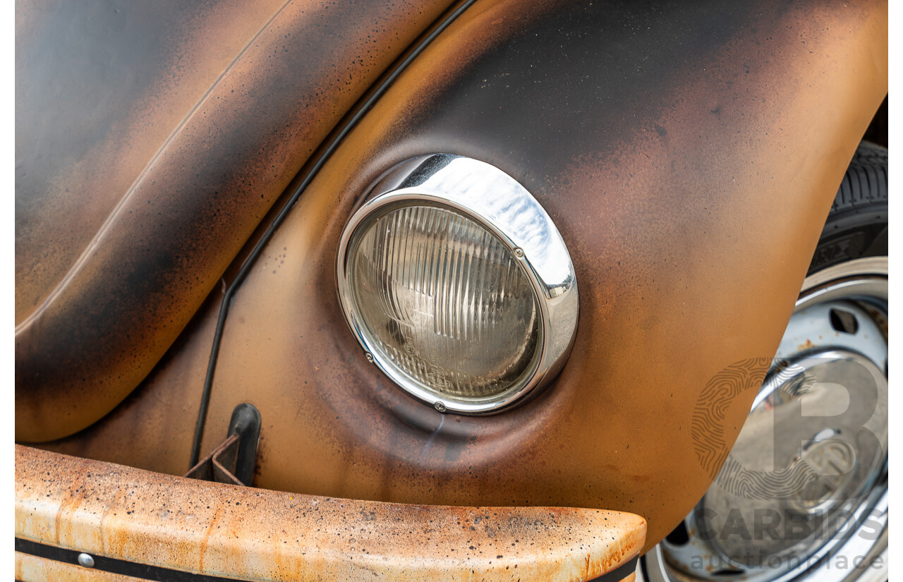 4/1970 Volkswagen 1500 Beetle 2d Sedan Brown 1.5L