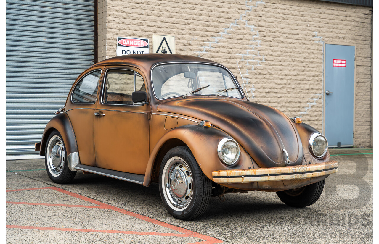 4/1970 Volkswagen 1500 Beetle 2d Sedan Brown 1.5L