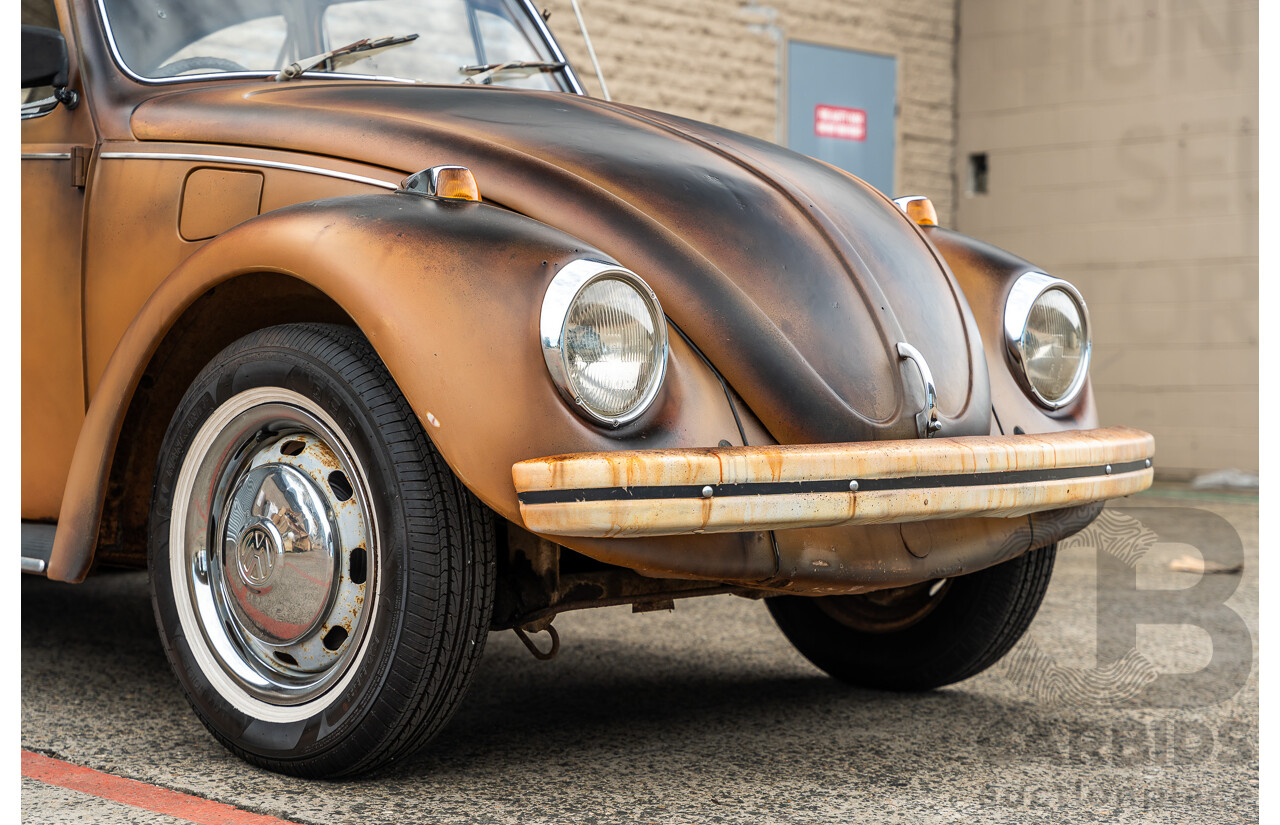 4/1970 Volkswagen 1500 Beetle 2d Sedan Brown 1.5L